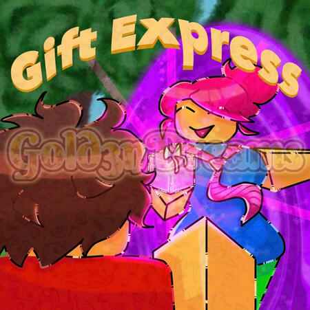 Can be found as the icon for the game “Gift Express” on Roblox by “Elmurkelmurs”